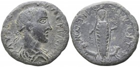 Cilicia. Anemurion  . Valerian I AD 253-260. Bronze Æ