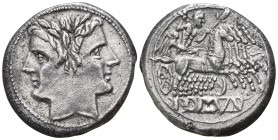 Anonymous 225-212 BC. Rome. Didrachm AR