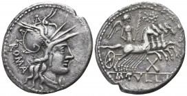 M. Tullius 108-100 BC. Rome. Denar AR