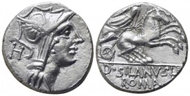 D. Silanus L. F. 91 BC. Rome. Denar AR