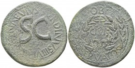 Augustus 27-14 BC. Rome. Sestertius Æ