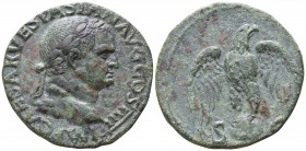 Vespasian AD 69-79. Lugdunum. As Æ