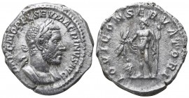 Macrinus AD 217-218. Rome. Denar AR