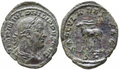 Philippus II. AD 247-249. Rome. Sestertius Æ