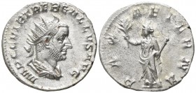 Trebonianus Gallus AD 251-253. Rome. Antoninian AR