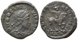 Arcadius AD 383-408. Heraklea. Follis Æ