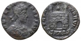 Flavius Victor AD 387-388. Aquileia. Follis Æ