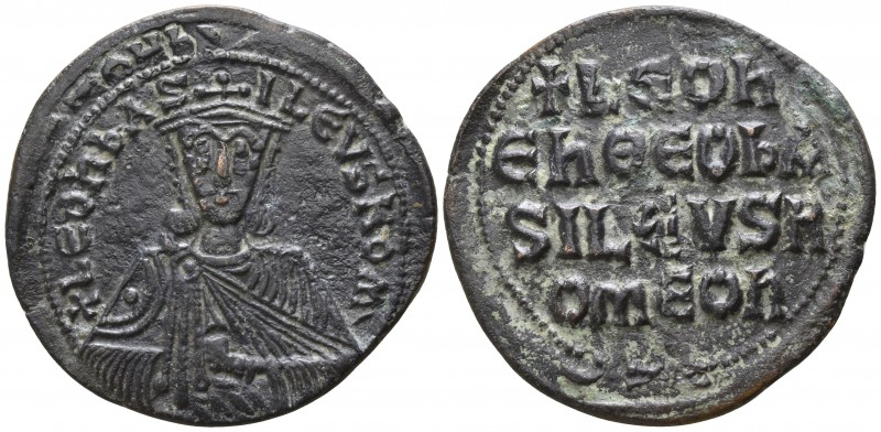 Leo VI the Wise. AD 886-912. Constantinople
Follis Æ

28mm., 7,15g.

Crowne...