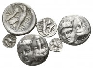 Lot of 6 istrus drachms and hemidrachms / SOLD AS SEEN, NO RETURN!