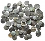 Lot of 80 greek bronzes / SOLD AS SEEN, NO RETURN!