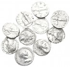 Lot of 10 roman imperial denari / SOLD AS SEEN, NO RETURN!