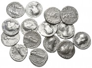 Lot of 15 roman imperial denari / SOLD AS SEEN, NO RETURN!
