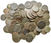 Lot of 80 late roman imperial coins / SOLD AS SEEN, NO RETURN!