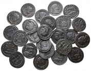 Lot of 25 late roman imperial antoniniani / SOLD AS SEEN, NO RETURN!