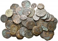 Lot of 50 byzantine coins / SOLD AS SEEN, NO RETURN!