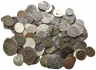 Lot of 103 mediaeval coins / SOLD AS SEEN, NO RETURN!