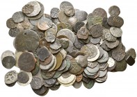 Lot of 200 mediaeval silver and bronze coins / SOLD AS SEEN, NO RETURN!