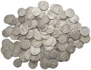 Lot of 100 mediaeval bronze coins / SOLD AS SEEN, NO RETURN!