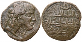 Husam al-Din Timurtash AD 1122-1152. . Dirham AE