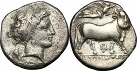 Central and Southern Campania, Neapolis. AR Didrachm, c. 320-300 BC