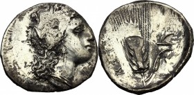 Southern Lucania, Metapontum. AR Stater, c. 330-290 BC