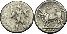 Southern Lucania, Sybaris. AR Triobol, after c. 440 BC