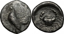 Himera. AR Drachm, 480-470 BC