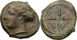 Syracuse.  Second Democracy (466-405 BC).. AE Hemilitron
