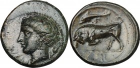 Syracuse.  Agathokles (317-289 BC). AE 18mm, c. 317-310 BC