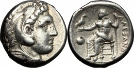 Kings of Macedon.  Alexander III \the Great\" (336-323 BC).. AR Tetradrachm, Amphipolis mint, lifetime issue"""