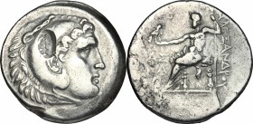 Kings of Macedon.  Alexander III \the Great\" (336-323 BC).. AR Tetradrachm, Aspendos mint, Pamphylia, 189/8 BC"""