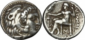 Kings of Macedon.  Seleukos I Nikator (312-281 BC).. AR Tetradrachm, in the name and types of Alexander III of Macedon. Babylon mint, c. 311-300 BC