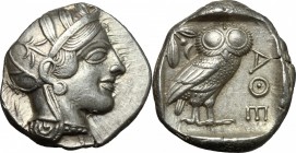 Attica, Athens. AR Tetradrachm, 479-393 BC
