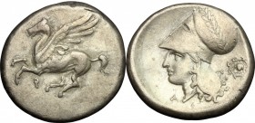 Corinthia, Corinth. AR Stater, c. 375-300 BC