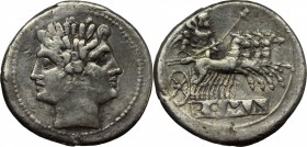 AR Quadrigatus, c. 225-214 BC