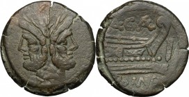 A. Caecilius.. AE As, c. 169-158 BC