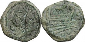 Ass series.. AE Semis, c. 169-158 BC