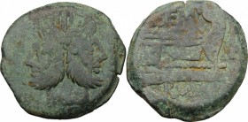 L. Sempronius Pitio.. AE As, 148 BC