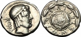 M. Caecilius Metellus.. AR Denarius, 82-80 BC