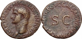 Germanicus (died 19 AD).. AE As, struck under Caligula, 37-38 AD
