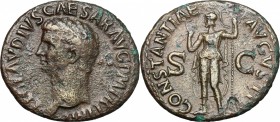 Claudius (41-54).. AE As, 41-54 AD