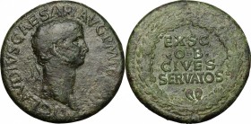 Claudius (41-54).. AE Sestertius, 41-42 AD