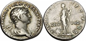 Trajan (98-117).. AR Denarius