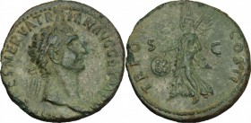 Trajan (98-117).. AE As, 98-99 AD