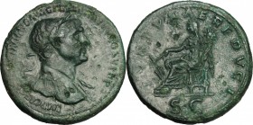 Trajan (98-117).. AE Sestertius, 112-114 AD