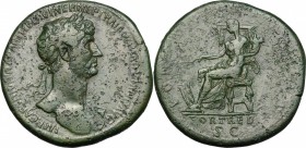 Hadrian (117-138).. AE Sestertius, 117 AD