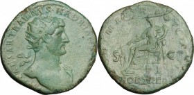 Hadrian (117-138).. AE Dupondius, 118 AD