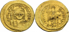 Justin II (565-578).. AV Solidus, Constantinople mint