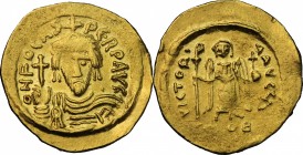 Phocas (602-610).. AV Solidus. Constantinople mint, 4th officina. Struck 603-607 AD