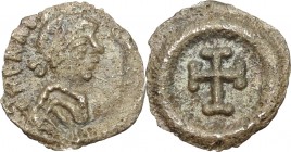 Heraclius (610-641).. AR 120 Nummi, Ravenna mint